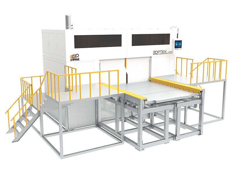 3DPTEK-J2100粘结剂喷射砂型3D打印机详细介绍